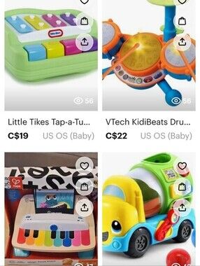 Bundle of 4 kids toys